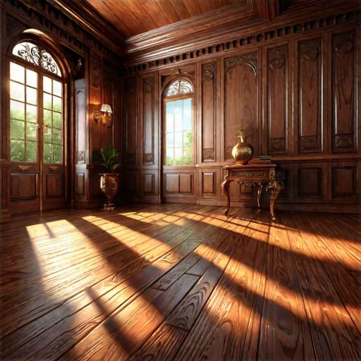 Solid hardwood flooring